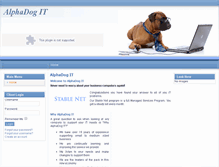 Tablet Screenshot of alphadogit.net